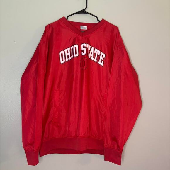 Vintage ohio state buckeyes red OSU Windbreaker | Football A2 - Picture 1 of 7